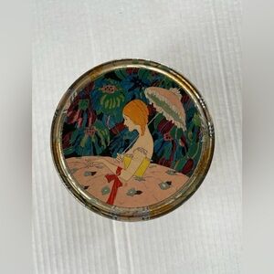 Vintage Body Powder Watkins Perfumer New York Tin